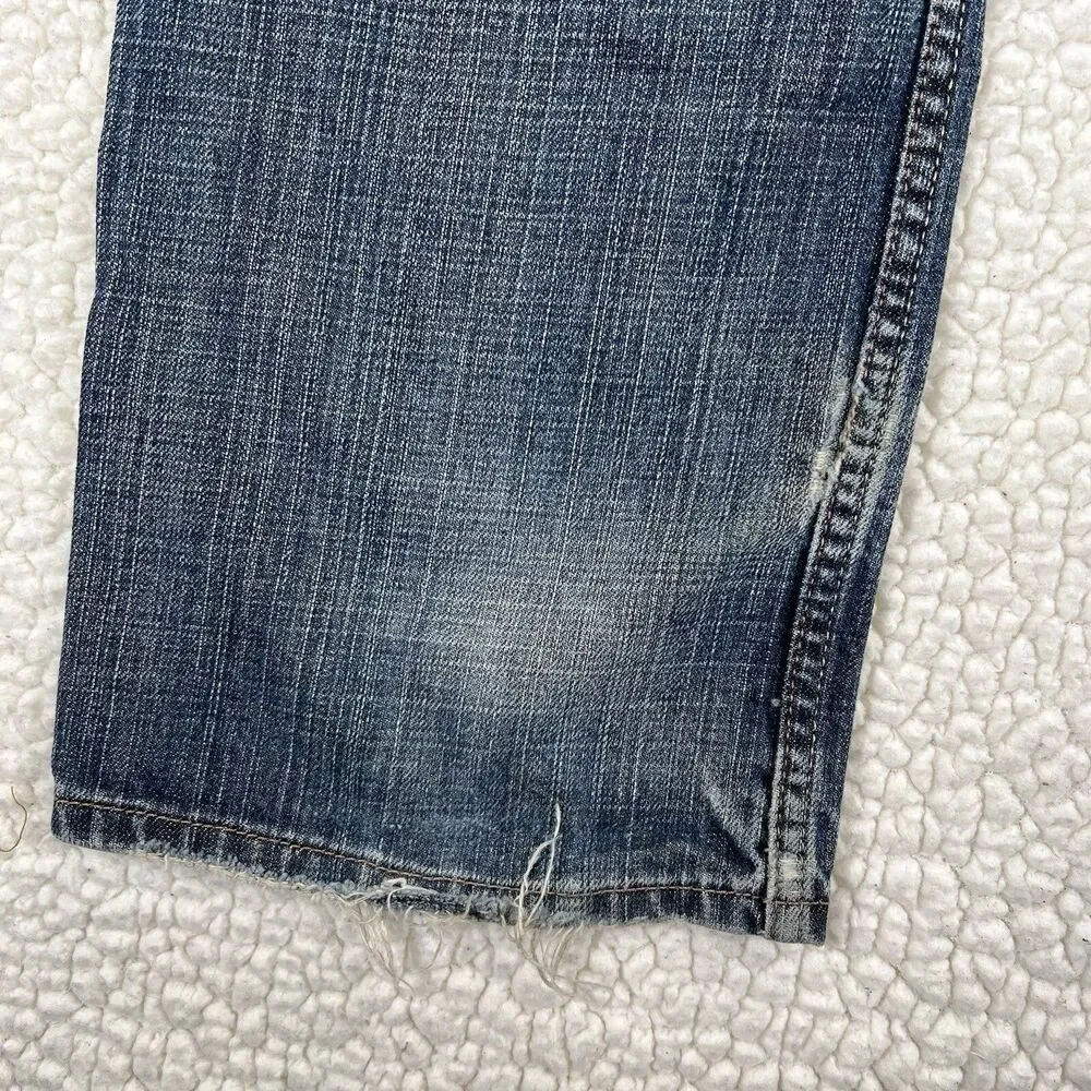 Levi’s 514 Jeans Men’s Size‎ 32x32 Blue Slim Straight Y2K Grunge Streetwear
